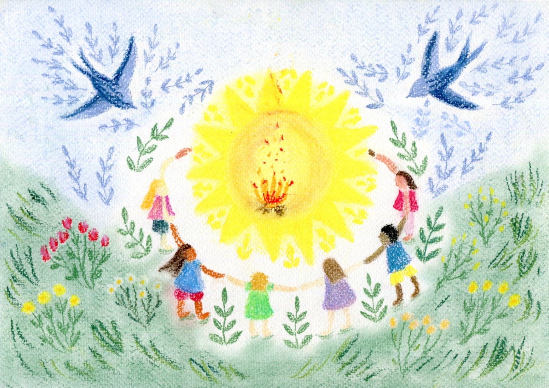 Summer Solstice A4 Print